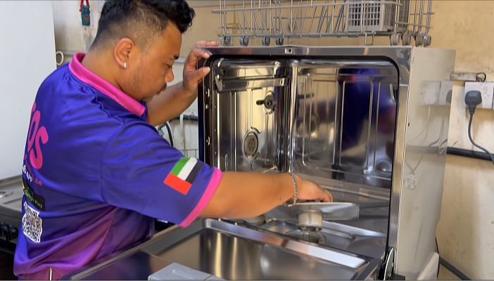 Professional dishwasher repair service in Dubai